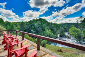 Mountain and Waterfall Views Stunning Dahlonega Gem